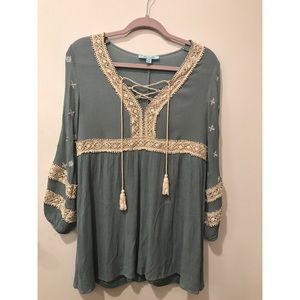 She + Sky Mini Dress